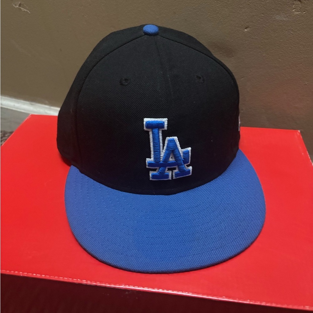New Era Black and Blue LA Cap